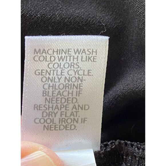 J.Jill Wearever Tunic Top Long Sleeve Casual Black Size XL Tall - Picture 5 of 10